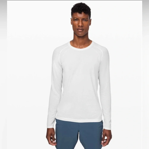 Lululemon Metal Vent Tech Long Sleeve 2.0 (White) Size XL NWT - Picture 1 of 9